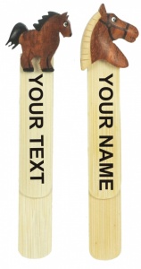 5007 : Horse Bookmarks (Pack Size 36) with optional Engraving Price Breaks Available